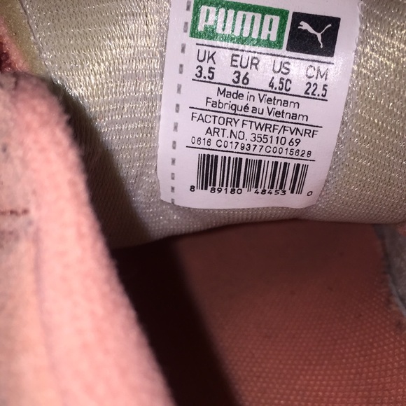 Puma Suede Desert Flower Shoes - Picture 6 of 6